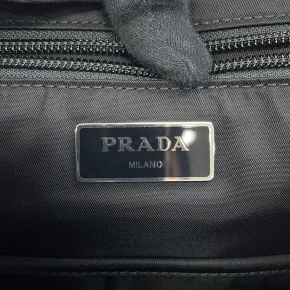PRADA Backpack Nylon Black 2VZ062 - Picture 4 of 16